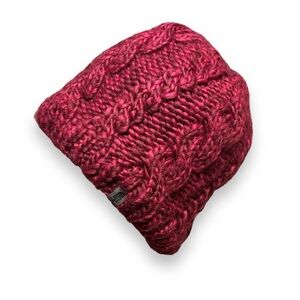 THE NORTH FACE Alyu Cable Knit Wool Blend Fleece Lined Beanie